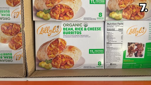 Lilly B's Organic Bean Burrito 8/6 oz
