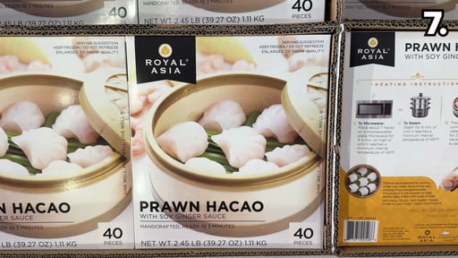 Royal Asia Prawn Hacao with Soy Ginger Sauce
