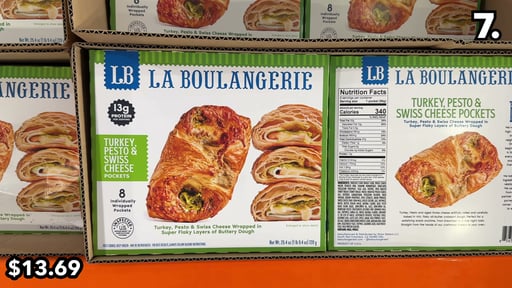 La Boulangerie Turkey Pesto & Swiss Cheese Pockets 8/3oz