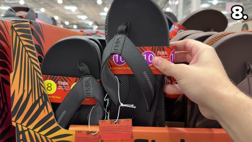 Flojos Men's Memory Foam Flip Flops