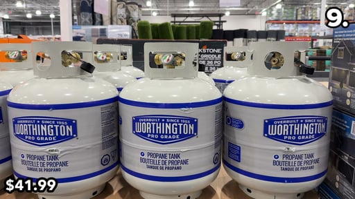 Worthington Pro Grade 20lb Propane Tank with OPD Valve & Gauge