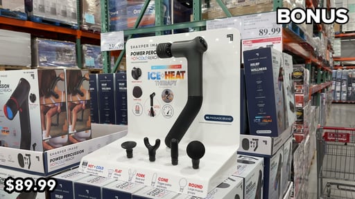 Sharper Image Hot and Cold Reach Massager