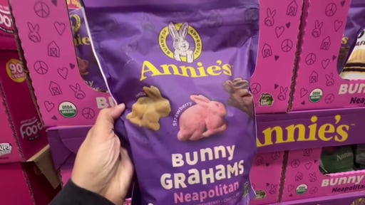 Organic Annie's Bunny Grahams, 25 Ounces