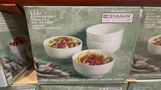 Denmark 4-Piece White All Purpose Bowls