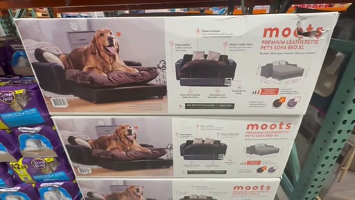 Moots Leatherette Pet Sofa