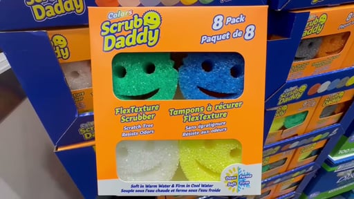 Scrub Daddy FlexTexture Scrubber 8pk