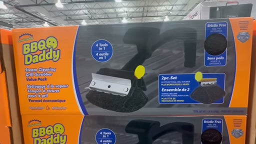 Scrub Daddy BBQDaddy Steam Cleaning Grill Brush