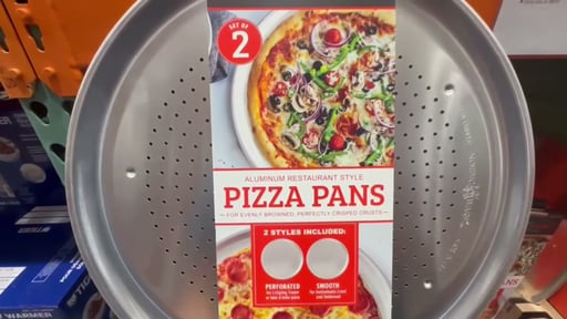 Nordic Ware 2-Piece 16" Pizza Pan Set