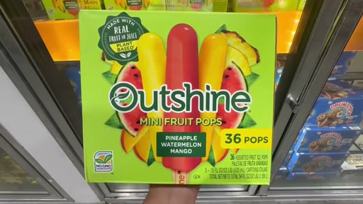 Outshine Mini Fruit Pops 36 CT