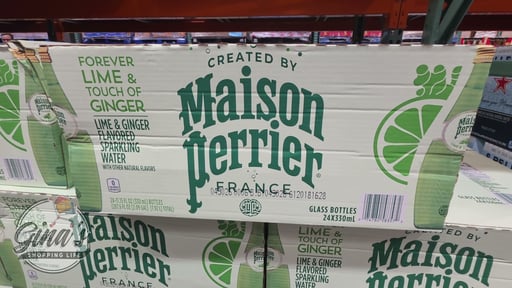 Maison Perrier Sparkling Water Variety Pack, 24 x 11.15 fl oz (330 mL)