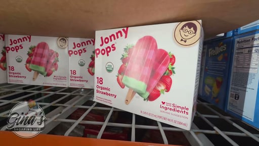 JonnyPops Organic Strawberry Bar 18-Count