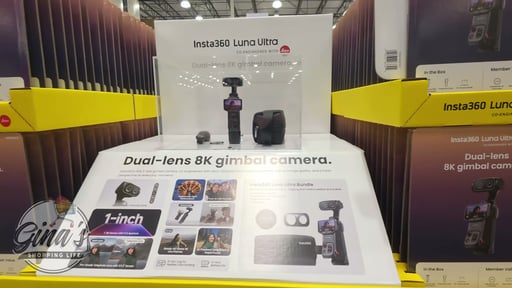 Insta360 Luna Ultra Dual-Lens 8K Gimbal Camera Bundle