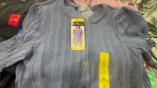 Cable & Gauge Ladies' Button Front Blouse