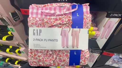 Gap Women's Flannel PJ Pant 2-Pack