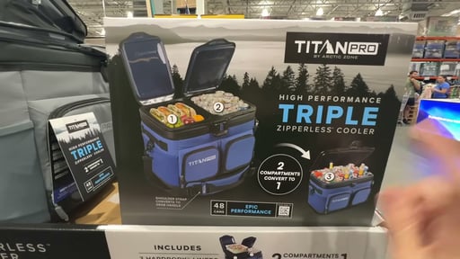 Titan Pro 48 Can Triple Zipperless Cooler