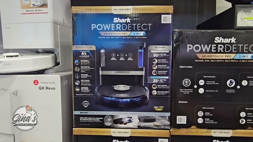 Shark PowerDetect 2-in-1 VacMop Robot with NeverTouch Base