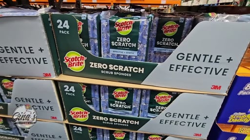 Scotch-Brite Zero Scratch Sponge 24 ct