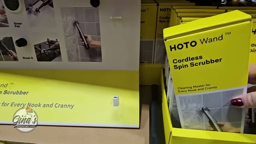 HOTO Wand Cordless Spin Scrubber