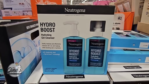 Neutrogena Hydro Boost Gel Cleanser, 2-Pack, 12 fl oz Each