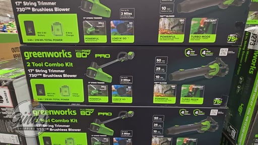 Greenworks 80V Blower & Trimmer Combo Kit