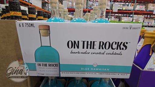 On The Rocks Blue Hawaiian with Cruzan Rum 750ML