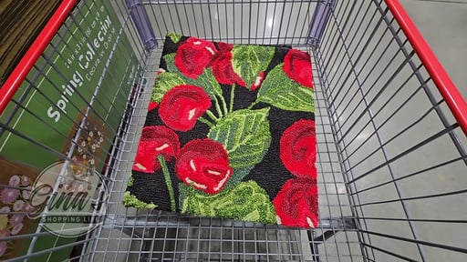Hand-Hooked Accent Rug, 22" x 38"