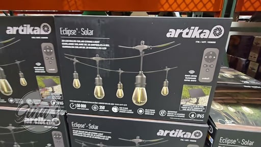 Artika Eclipse 20 LED Bulb Solar String Lights
