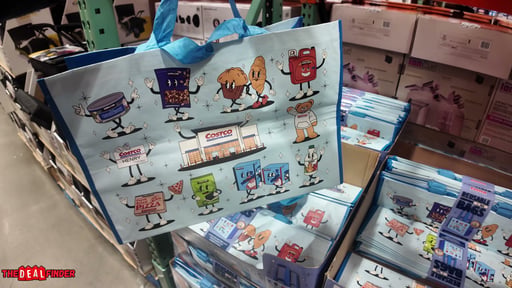 KeepCool Reusable Character Tote Bag, 4-Count