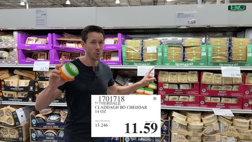 Somerdale Claddagh Bó Aged Irish Cheddar 14 Ounces