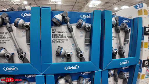 Orbit 3-Piece Nozzle Set with 19"-24" Telescoping Wand