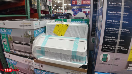 Hisense 8,000 BTU UltraSlim Smart Inverter Window Air Conditioner