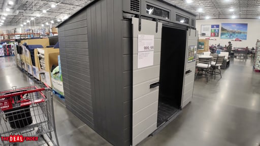 Suncast Modernist Sliding Door Shed