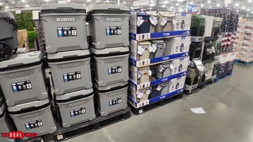 IGLOO MaxCold Latitude 62qt Roller Cooler