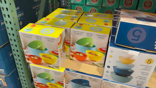 Pandex 5-Piece Melamine Mixing Bowl Set with Lids
