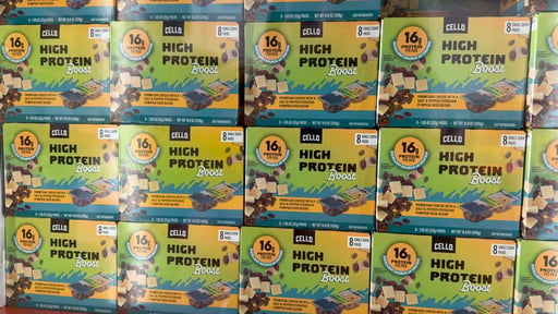 Cello High Protein Boost Snack Pack, 8 × 1.85 oz