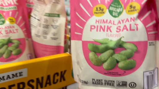 Biena Roasted Edamame Himalayan Salt 18 oz (1.125 lbs)