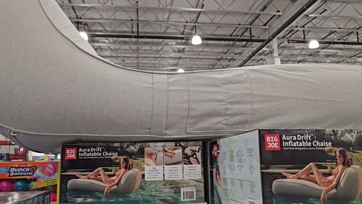 Big Joe Aura Drift Inflatable Pool Chaise