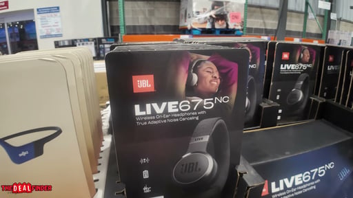 JBL Live 675NC Wireless On-Ear Headphones
