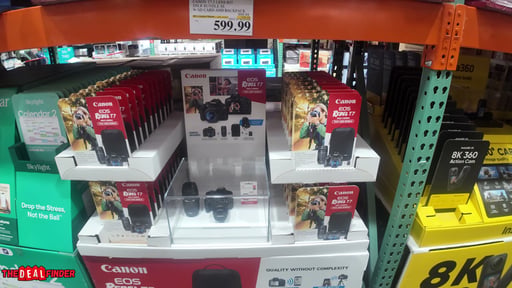 Canon T7 2-Lens Kit DSLR Bundle with SD Card and Backpack