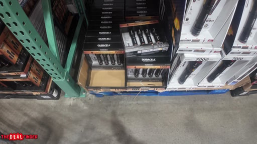 Duracell 1,500 Lumen Flashlight 4-Pack Hybrid Power