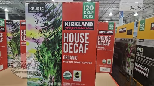 Kirkland Signature House Decaf Organic K-Cup Pods