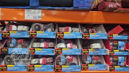 3M Scotch Heavy Duty Shipping Tape 8-Pack