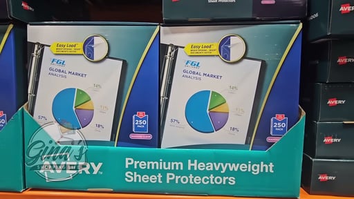 Avery Heavyweight Clear Sheet Protector 250ct