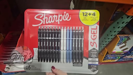 Sharpie S-Gel Pen Assorted 16ct