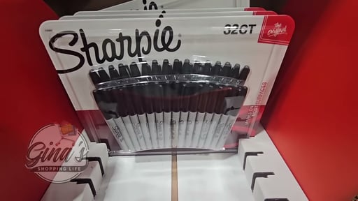 Sharpie Permanent Marker Black 32ct