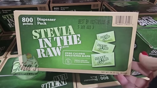 Stevia In The Raw Zero Calorie Sweetener 800 ct