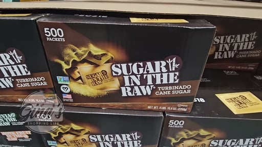 Sugar In The Raw Portion Packets 500 ct