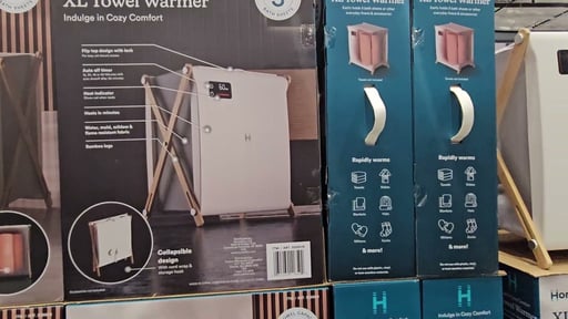 HoMedics Collapsible Towel Warmer