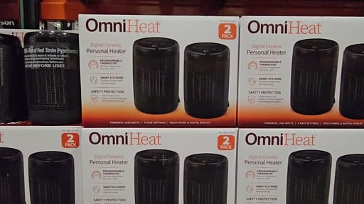 OmniHeat Personal Heater 2-Pack