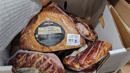 Kirkland Signature MasterCarve Half Ham, Applewood Smoked, Price Per Lb